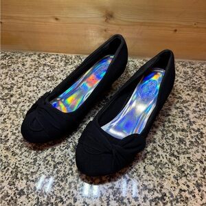 Marbella Size 3 Kids Elegant Black Shoes